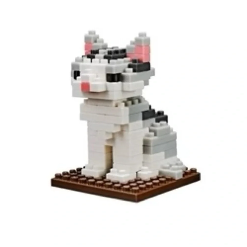 NWT Set of 2 Daiso Japan Original Petit Lego Block Miniature Building
